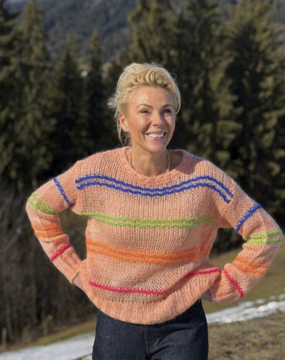 Lene Beier x Lind - LBPetunia Strick - Soft Peach